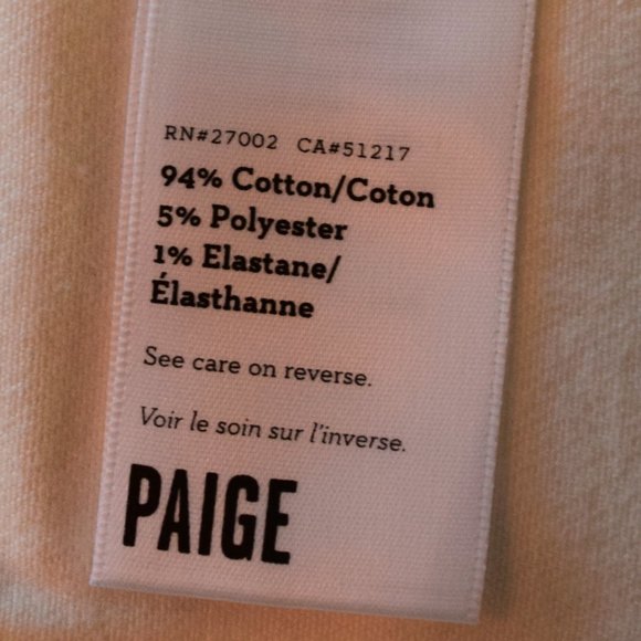 PAIGE White Denim Vermont Jacket Sz S NWOT - Picture 6 of 7